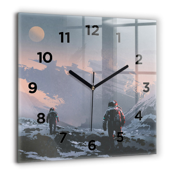 Orologio quadrato Astronauti Via Lattea