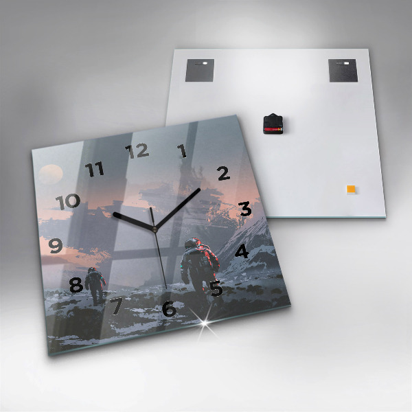 Orologio quadrato Astronauti Via Lattea