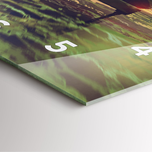 Orologio quadrato Concerto sulla spiaggia