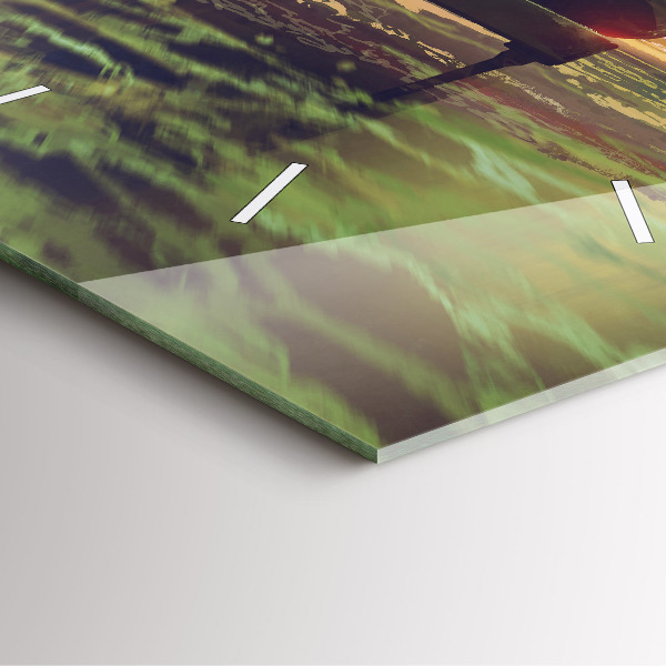 Orologio quadrato Concerto sulla spiaggia