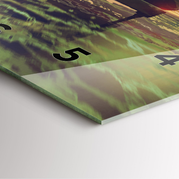 Orologio quadrato Concerto sulla spiaggia