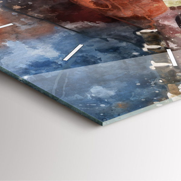 Orologio quadrato Visualizzazione della chitarra