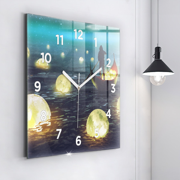 Orologio quadrato Astrazione