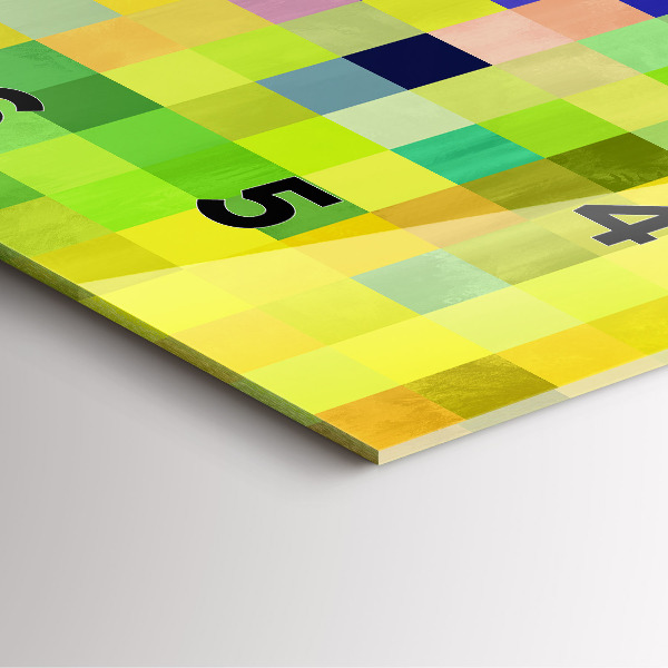 Orologio quadrato Composizione dei quadrati