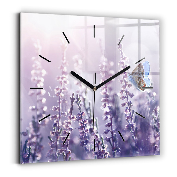 Orologio quadrato Astrazione