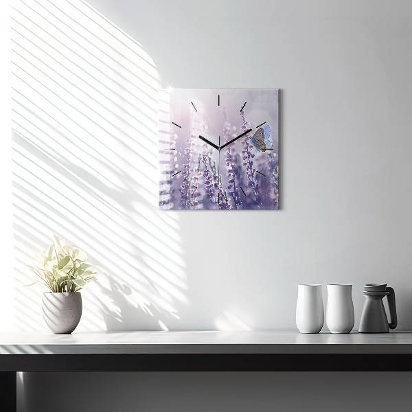Orologio quadrato Astrazione