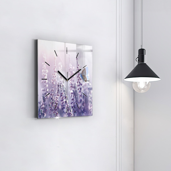 Orologio quadrato Astrazione