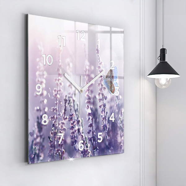 Orologio quadrato Astrazione