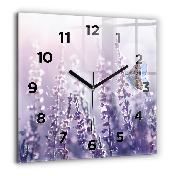 Orologio quadrato Astrazione