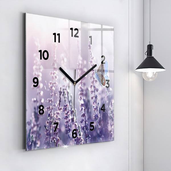 Orologio quadrato Astrazione