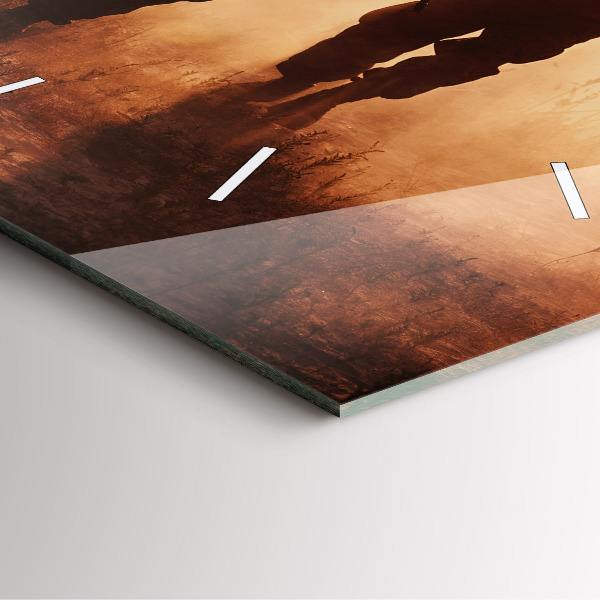 Orologio quadrato in vetro Marines degli Stati Uniti