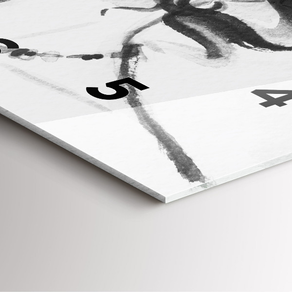 Orologio quadrato in vetro Donna alla moda