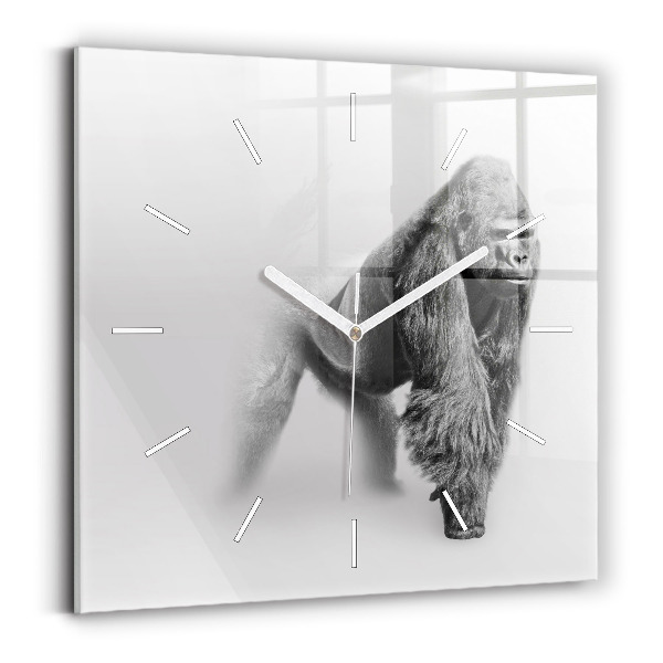 Orologio quadrato in vetro Collezione di arte animale