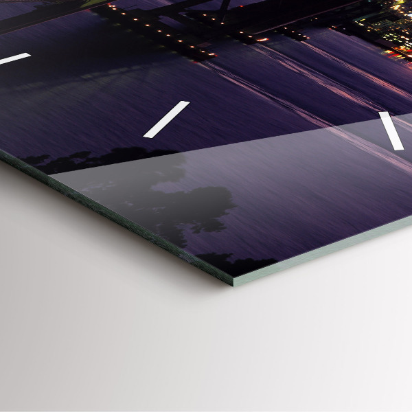 Orologio quadrato tramonto negli Stati Uniti