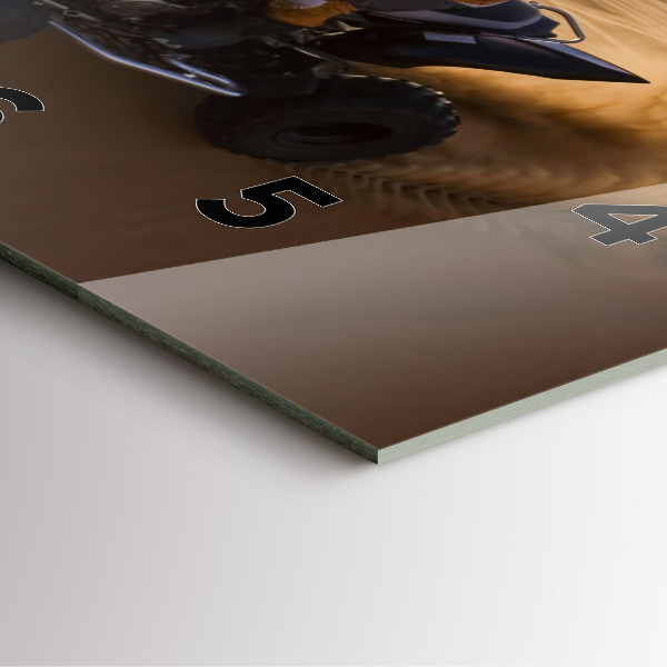 Orologio quadrato Quad nel deserto