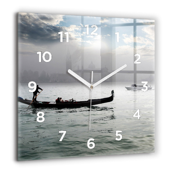 Orologio quadrato Gondola a Venezia
