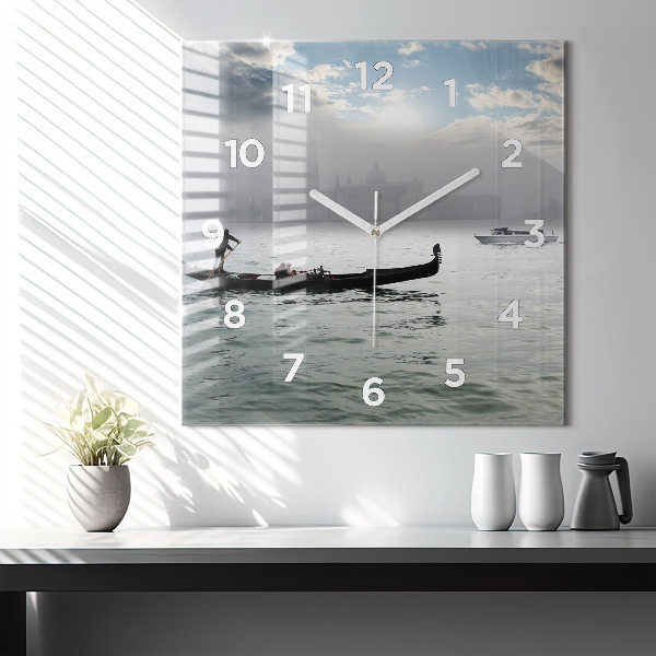 Orologio quadrato Gondola a Venezia