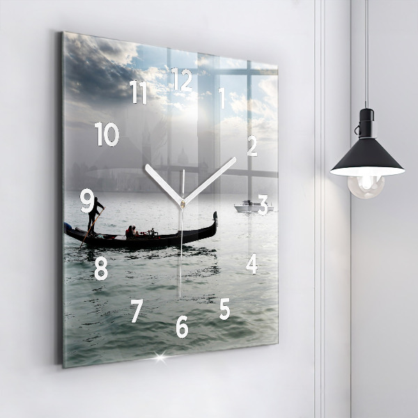 Orologio quadrato Gondola a Venezia