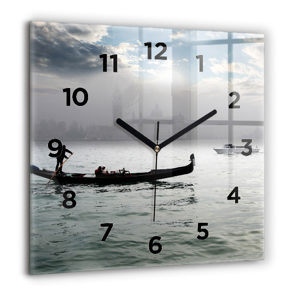 Orologio quadrato Gondola a Venezia