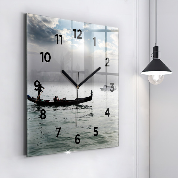 Orologio quadrato Gondola a Venezia