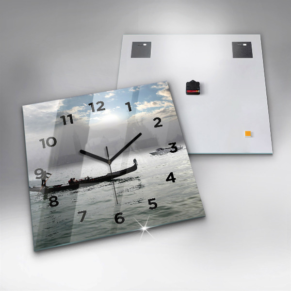 Orologio quadrato Gondola a Venezia