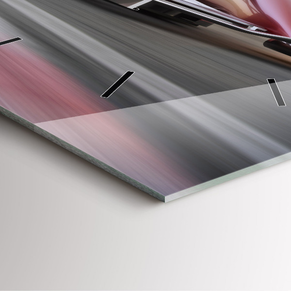 Orologio quadrato Auto da corsa sportiva