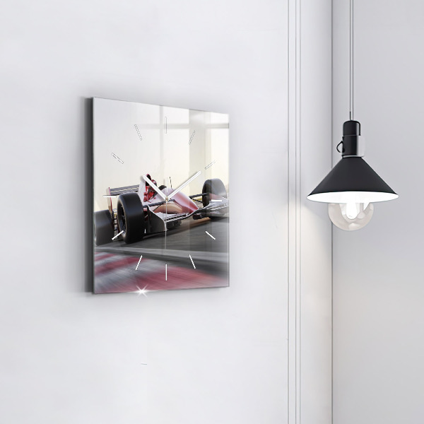 Orologio quadrato Auto da corsa sportiva