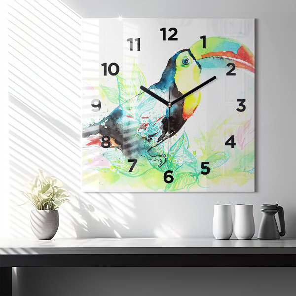 Orologio quadrato Tucano nell'erba