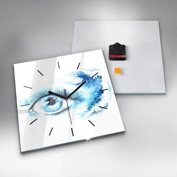 Orologio quadrato Occhio di mare