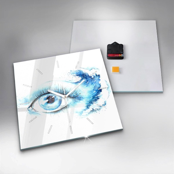 Orologio quadrato Occhio di mare