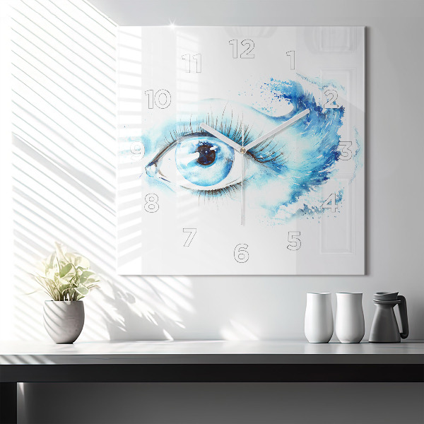 Orologio quadrato Occhio di mare