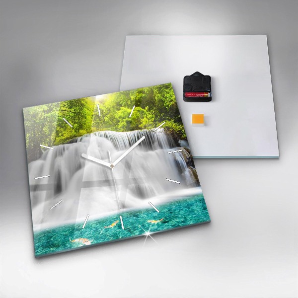 Orologio quadrato Cascata in Thailandia