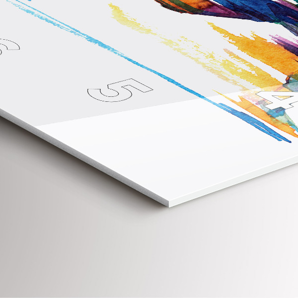 Orologio quadrato Illustrazione del corridore