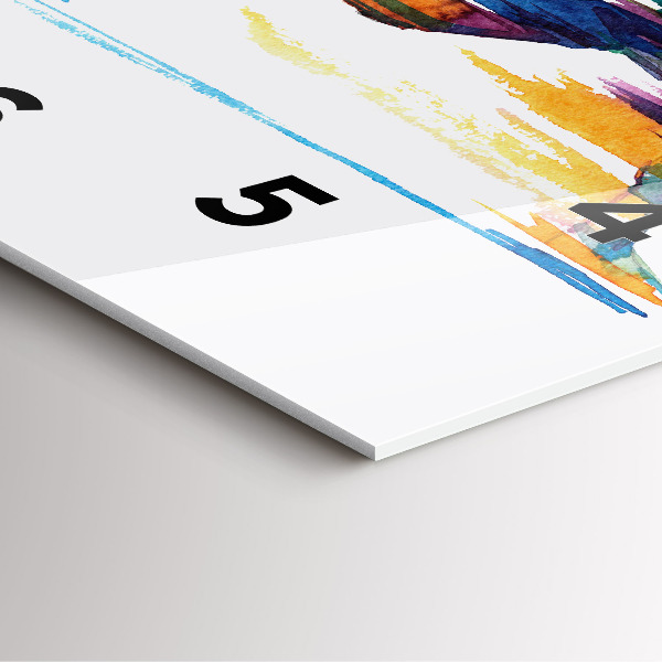 Orologio quadrato Illustrazione del corridore