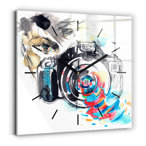 Orologio quadrato Fotografa donna