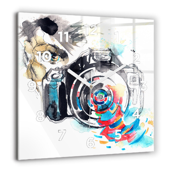 Orologio quadrato Fotografa donna