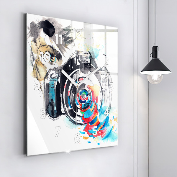 Orologio quadrato Fotografa donna