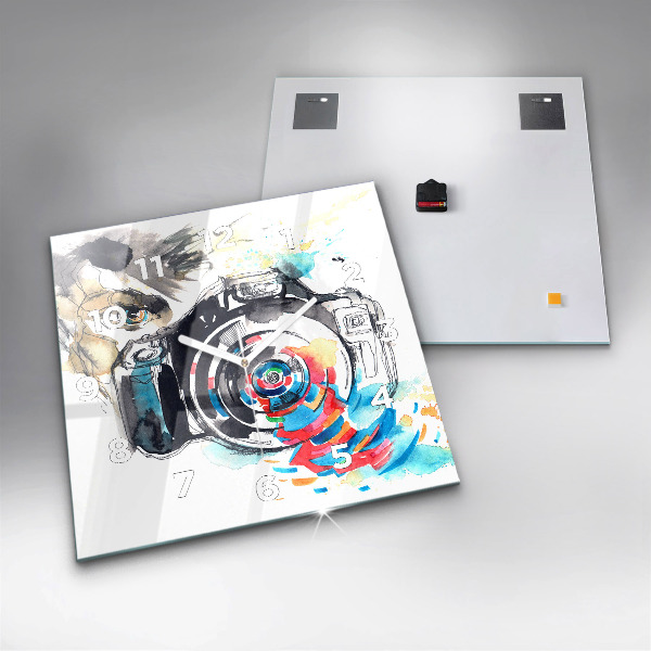 Orologio quadrato Fotografa donna