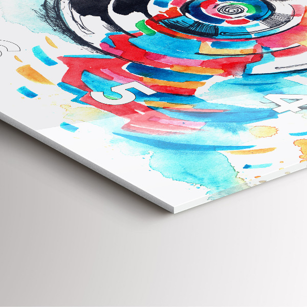 Orologio quadrato Fotografa donna