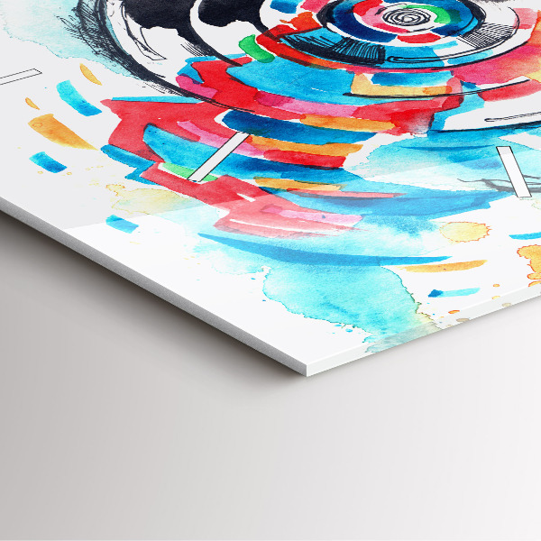 Orologio quadrato Fotografa donna