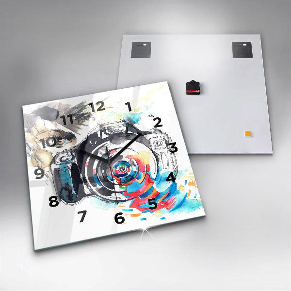 Orologio quadrato Fotografa donna