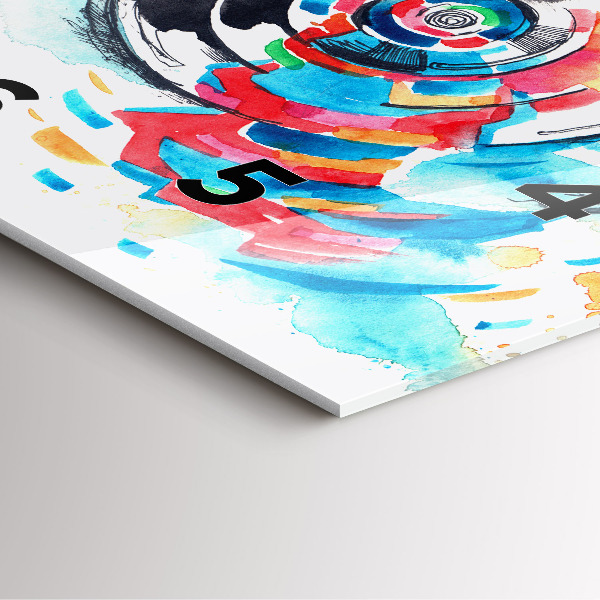 Orologio quadrato Fotografa donna