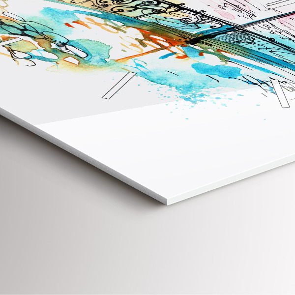 Orologio quadrato Architettura dipinta