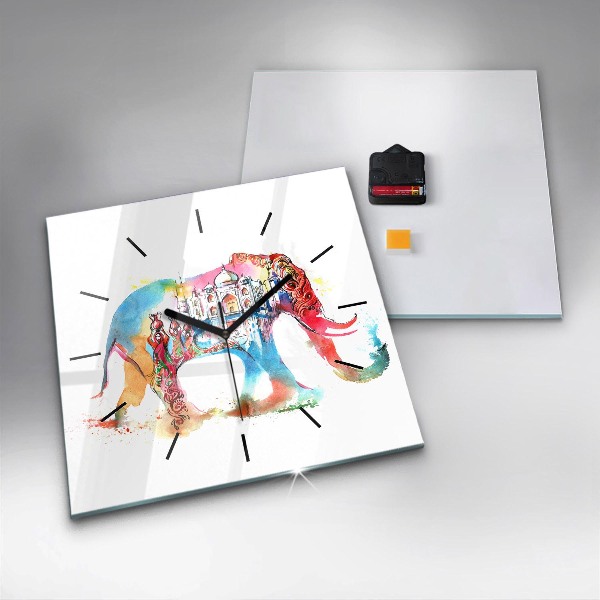 Orologio quadrato Cultura indiana