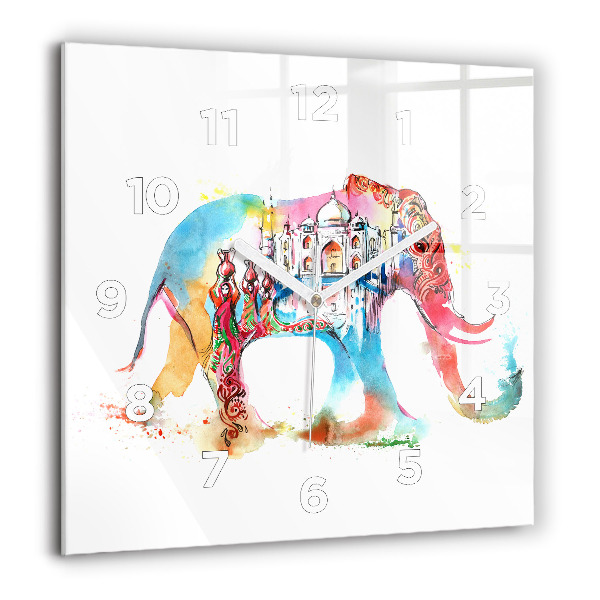 Orologio quadrato Cultura indiana