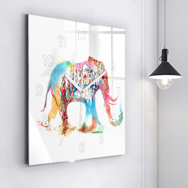 Orologio quadrato Cultura indiana