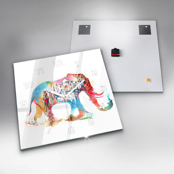 Orologio quadrato Cultura indiana