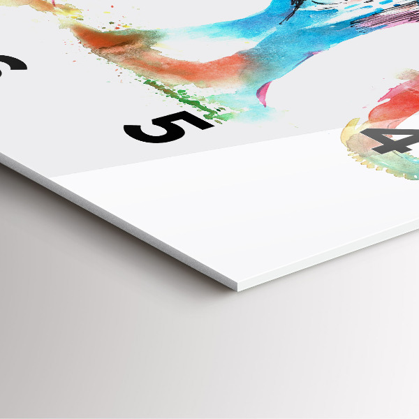 Orologio quadrato Cultura indiana