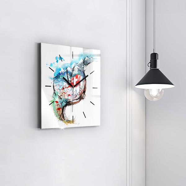 Orologio quadrato Orologio svizzero