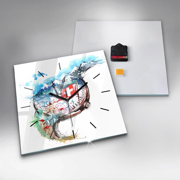 Orologio quadrato Orologio svizzero